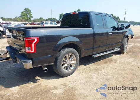 2015 Ford F150 Super Cab from USA, damaged, VIN 1FTEX1CP7FKD95145
